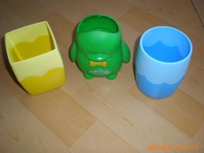 【供應(yīng)竹子筆筒 塑料筆筒 廣告筆筒】價格,廠家,圖片,其他美發(fā)造型用具,蒼南縣豪利得塑料制品廠-